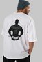 Gym, Sports, Fitness 31 Back Printed White Oversize T-Shirt Men's Women's Cotton Crew Neck T-Shirt - 7