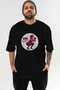 Gym, Sports, Fitness 54 Pre-Printed Black Oversize T-Shirt Men Women Cotton Crew Neck T-Shirt