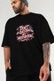 Gym, Sports, Fitness 68 Pre-Printed Black Oversize T-Shirt Men Women Cotton Crew Neck T-Shirt - 3