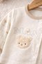 5 Piece Organic Cotton Newborn Baby Boy Hospital Discharge Bodysuit Set (Boxed) 0-3 Months - 5