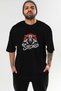 Gym, Sports, Fitness 61 Pre-Printed Black Oversize T-Shirt Men's Women's Cotton Crew Neck T-Shirt