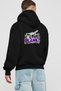 Gym, Sports, Fitness 29 Black Hoodie with Back Print Oversize Hooded Sweatshirt Men Women