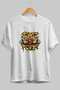 Gym, Sports, Fitness 28 Pre-Printed White Oversized T-Shirt Men's Women's Cotton Crew Neck T-Shirt - 2