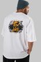 Gym, Sports, Fitness 96 Back Printed White Oversize T-Shirt Men's Women's Cotton Crew Neck T-Shirt - 7