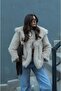 Women's Premium Faux Fur Jacket Coat - 3