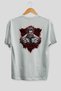 Gym, Sports, Fitness 24 Back Printed White Oversize T-Shirt Men's Women's Cotton Crew Neck T-Shirt - 2