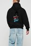 Gym, Sports, Fitness 26 Back Printed Black Hoodie Oversize Hooded Sweatshirt Men Women - 3