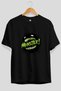 Gym, Sports, Fitness 81 Pre-Printed Black Oversize T-Shirt Men's Women's Cotton Crew Neck T-Shirt - 2