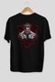 Gym, Sports, Fitness 24 Back Printed Black Oversize T-Shirt Men's Women's Cotton Crew Neck T-Shirt - 2