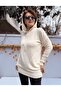 Davella Hooded Knitwear Ecru - 3
