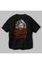 Gym, Sports, Fitness 99 Back Printed Black Oversize T-Shirt Men's Women's Cotton Crew Neck T-Shirt - 3