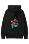 Gym, Sports, Fitness 26 Back Printed Black Hoodie Oversize Hooded Sweatshirt Men Women - 2