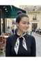 Marble Touch Striped Scarf Bandana Estascarf 7.5X100Cm - 2