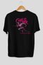 Gym, Sports, Fitness 48 Back Printed Black Oversize T-Shirt Men's Women's Cotton Crew Neck T-Shirt - 2