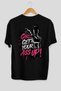 Gym, Sports, Fitness 12 Back Printed Black Oversize T-Shirt Men's Women's Cotton Crew Neck T-Shirt - 2