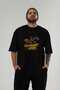 Gym, Sports, Fitness 38 Pre-Printed Black Oversize T-Shirt Men's Women's Cotton Crew Neck T-Shirt - 6