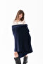 Plain Knitwear Knit Shoulder Shawl, Women's Stylish Comfortable Winter Shoulder Shawl, Shoulder Accessory, Puffy Scarf Shoulder Shawl - 5
