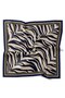 Geometric Stripes Sports Zebra Pattern Sparkly Crystal Scarf - 2