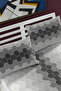 Deep Patterned Elastic Sheet Set - Single/Double/King Size - 6
