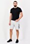Men Sportswear Fit Outdoor Shorts, Heather Grey - 4