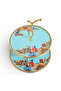 Real Gold Gilded 2 Layer Glass Kura Piped K – Turquoise