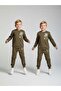 Boy's Cotton Patterned Design Sweatpants