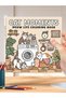 MULTI CAT MOMENTS Bold-easy Patterns Coloring Book for Adults Cute Drawing Book Perfect Gift for Par - 7