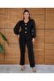 Women's Plus Size Button Detail Evening Suit - 3