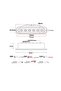 3pcs Alnico V Guitar Pickup Single Coil Humbucker Pickups Neck Middle Bridge Set For ST Electric ... - 2