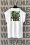 Hulk Mode Back Printed Zero Sleeve 100% Cotton Sports Tshirt