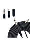 Miwayer Guitar Audio Cable 3m Connecting Cable 6.35 3.5mm Plugs Stereo Audio Noise Reduction Audi... - 8