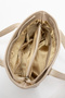 Milena Women's Shoulder Bag Real Leather Beige - 5