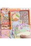 Girls Birthday Gift, Miniature Landscape and 3D House Scene Stickers, 50 Styles - 4