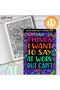 MULTI THINGS JWANT TO SAY AT WORK BUT CAN'T Coloring Book Adult Relieve Stress Bold-easy DIY Art Se