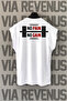 No Pain No Gain Back Printed Zero Sleeve 100% Cotton Sports Tshirt