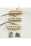3pcs Alnico V Guitar Pickup Single Coil Humbucker Pickups Neck Middle Bridge Set For ST Electric ... - 4
