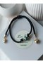 Marteniçka Black Friendship Luck Bracelet Glass Evil Eye Bead Semiramis Bracelet - 4