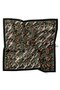 Houndstooth Geometric Sports Pattern Sparkly Crystal Scarf - 3