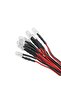 3MM white 10pcs 10pcs 3mm 5mm 3v-12v Led Light Red White Yellow For 1/10 Rc Crawler Car Traxxas Trx4 - 4