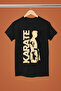 Karate Printed Cotton Short Sleeve Youth and Children's Tshirt