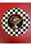 FABRICWORKS Checker Series | Set of 2 Round Decorative Placemats - 3