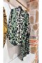 Leopard Patterned Linen Double Set - 4