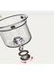 Borosilicate Glass Magic Teapot 720ml Acacia Teapot and 2 Cups Herbal Tea Brewing Set - 5