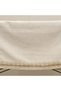 Organic Raw Linen Cream Jute Lace Tablecloth - 2