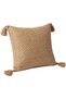Premium Handwoven Decorative Pillow Cover with Tassels - 2
