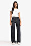 Straight Wide Fit Blue Women's Jean Pants D5123Ax/Nm82 - 2