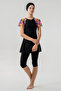 Selvina Stretch Fabric Short Sleeve Hijab Swimsuit 1906 - 5