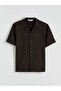 Regular Fit Resort Collar Men's Shirt - 5