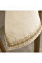 Organic Raw Linen Cream Jute Lace Tablecloth - 4
