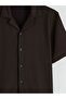 Regular Fit Resort Collar Men's Shirt - 6